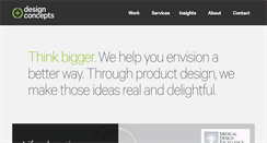 Desktop Screenshot of design-concepts.com